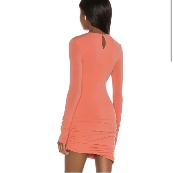 Michael Costello Orange Dress - Picture 2 of 2